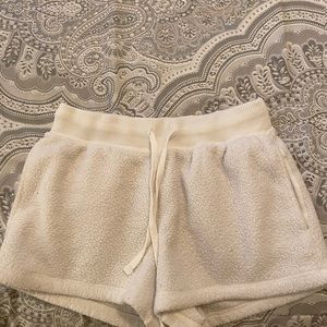 Fuzzy shorts
